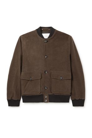 Private White V.C. The Moleskin Cotton-Blend Jacket