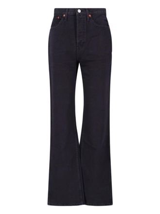 Re/Done 70S Bootcut Jeans - Black