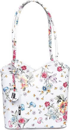 Anna Luchini Meerkleurig Rundleer Tas