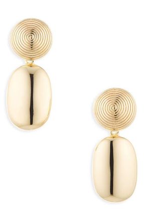 LI&Eacute; STUDIO The Carla Drop Earrings in Gold at Nordstrom