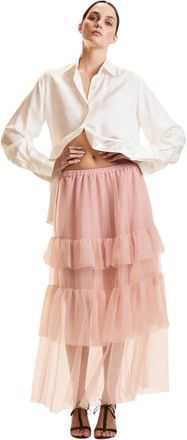 Cynthia Rowley Dames, Rokken, Roze, Maat: XS Poliester