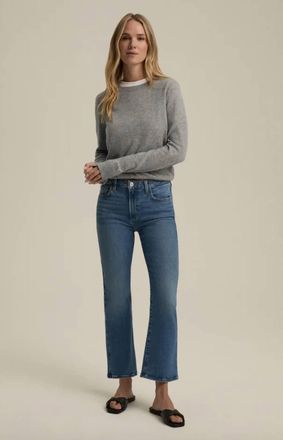 Favorite Daughter Erin Cropped Bootcut Jeans In Hyannis