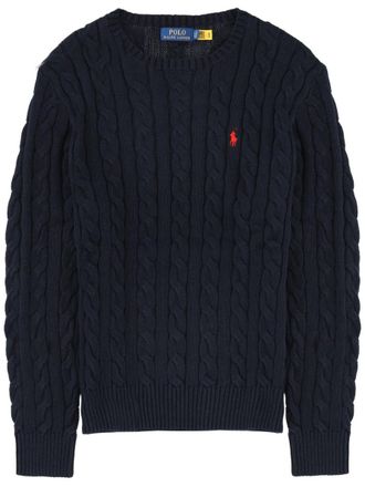 Polo Ralph Lauren Zopfmuster mit Logo