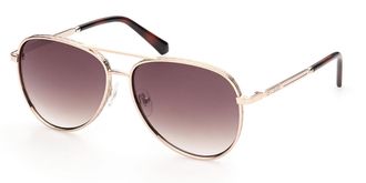 Guess GU5206 32G Mens Sunglasses Gold Size 59