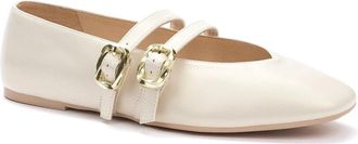 Keddo Elegante Gesloten Ballerinas - Dames - Ballerinas - Beige - 41 EU - Schoenen