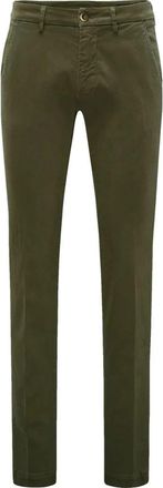 Mason's Slim Fit Groene Chino Broek - Heren - Chinos - Groen - S - Broeken