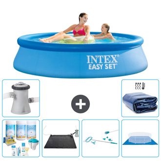 Intex Piscina Easy Set Redonda - 244x61 Cm - 7-piezas S20118