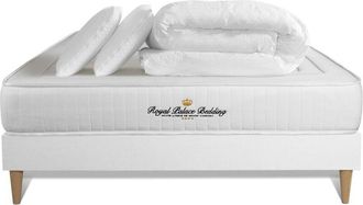Royal Palace Bedding Royal Palace Bedding - Pack Colch&oacute;n Negro Muelles Y Viscoel&aacute;stica 160 X 200