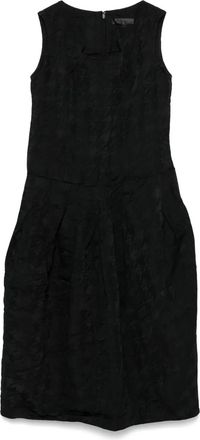 Comme Des Gar&ccedil;ons Midi-jurk met jacquard - Zwart