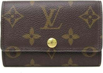 Louis Vuitton Pre-owned Canvas key-holders - unisex - Vintage Accessoires - Bruin - ONE Size - Vintage