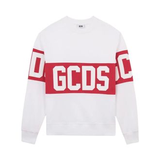 GCDS Sweatshirts, male, Red, Size: XS Sweatshirt