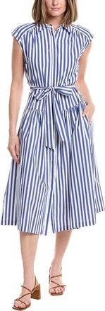 Julia Jordan Stripe Midi Dress