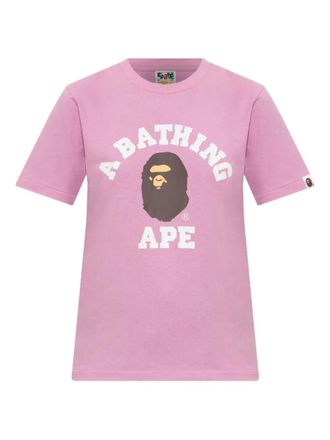 A Bathing Ape Ape Head T-shirt - women - Cotton - S - Pink