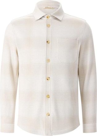 Maurizio Baldassari Overshirt - Heren - Casual Overhemden - Beige - 2XL - Katoen - Overhemden