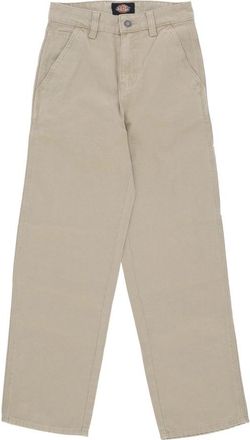Dickies Woestijnzand Dames Canvas Broek - Dames - Straight fit broeken - Beige - W30 - Katoen - Broeken
