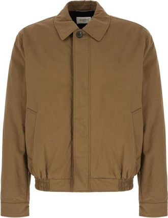Saint Laurent Light Jackets, male, Brown, Size: L Giubbini