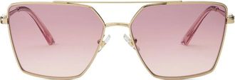 Jimmy Choo Eyewear Joss sunglasses - women - Metal - One Size - Gold