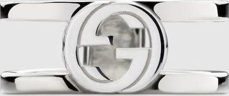 Gucci Interlocking Wide Ring