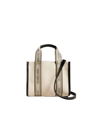 Ted Baker GEORJEA Branded Webbing Canvas Small Tote