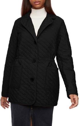 Bernardo Quilted Blazer in Black at Nordstrom Rack, Size X-Small