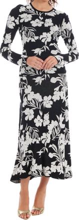 Allison New York Alyssa Skirt In Shadow Floral