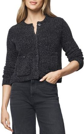 Splendid Andrea Crop Cardigan in Lead at Nordstrom Rack, Size X-Large