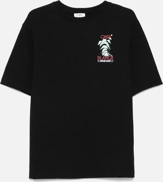 Casablanca Mens Casablanca Frosty Mountain T-Shirt Black - Size: 36