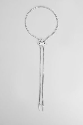 Vivienne Westwood Jewelry Bolo tie in ottone argento