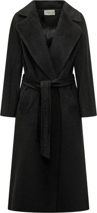 Max Mara Belted Coats - Dames - Jas met riem - Zwart - L - Jassen