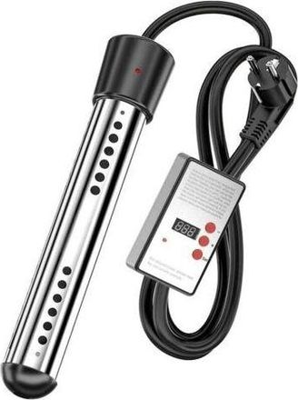 OEM Calentador El&eacute;ctrico Sumergible Para Piscinas De 3000 W, Calentamiento R&aacute;pido, Resistencia Calefactora Inteligente, 12 X 12 X 5 Cm