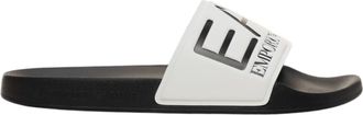 Emporio Armani Ciabatte Bianco-nero EA7 Uomo