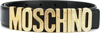 Moschino Belts - Dames - Riemen - Zwart - L - Accessoires