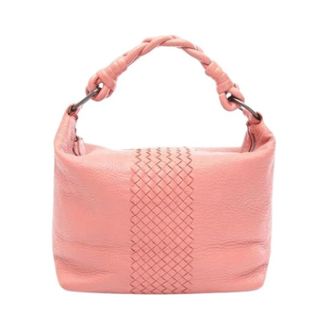 Bottega Veneta Pre-owned Handbags, female, Pink, Size: ONE SIZE Pre-owned Vintage Shoulder Bag