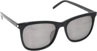 Saint Laurent Pre-owned Accessories, female, Black, Size: ONE SIZE Pre-owned Plastic Sunglasses