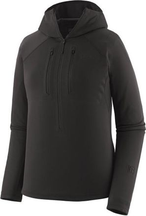 Patagonia R1 Ultralight Hoody Fleecepullover f&uuml;r Damen | schwarz