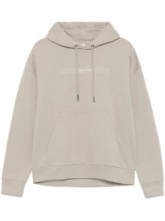 Calvin Klein Structured Embroidery Hoodie Clothing