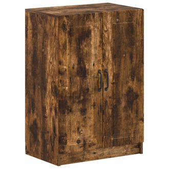 vidaXL Armario Zapatero Utrecht 59,5 X 39,5 X 87 Cm Roble Ahumado Vidaxl