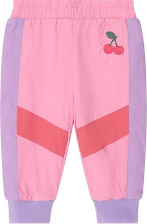 Huxbaby Retro Cherry Spliced Trackpant in Multi at Nordstrom, Size 6-12M