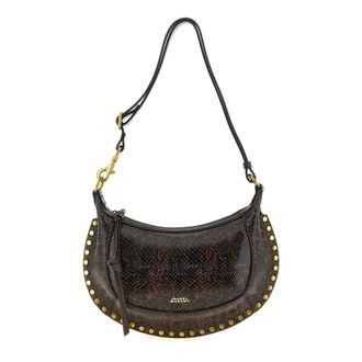 Isabel Marant Tassen, Dames, Bruin, ONE Size, Oskan Moon Schoudertas