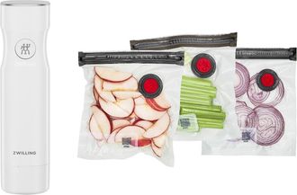 Zwilling Fresh & Save Vacuum & 3-Pack Bags Set in Clear at Nordstrom