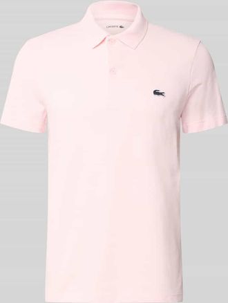 Lacoste Regular Fit Poloshirt aus Baumwoll-Mix in Hellrosa, Gr&ouml;&szlig;e XXXL