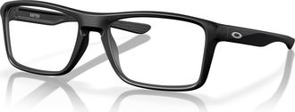 Oakley 55mm Rectangle optical glasses in Black at Nordstrom