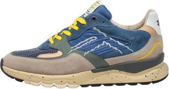 Floris Van Bommel Schoenen, Heren, Veelkleurig, 43 1/3 EU, De Treener