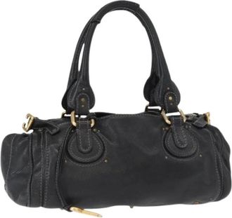 Chlo&eacute; Pre-owned Handbags, female, Black, Size: ONE SIZE Pre-owned Hand Bag