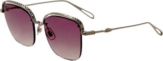 Chopard Womens 99 mm Gold Sunglasses