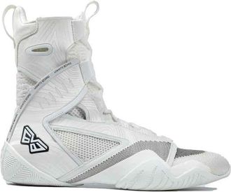 Generic Boxing Footwear for Women and Youth, Anti-Slip Wrestling Training Shoes Lightweight High Top Wrestling Boots,White,6.5 UK