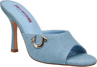 True Religion Sophia Heel in Blue at Nordstrom, Size 10