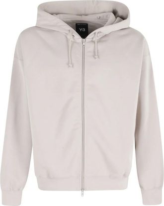 Yohji Yamamoto Zip Hoodie - Heren - Vesten met rits - Beige - L - Hoodies & sweatvesten