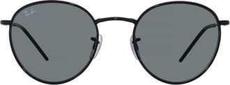 Ray-Ban Ray Ban Round Reverse Dark Grey Unisex Sunglasses RBR0103S 002/GR 53