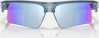 Oakley Bisphaera Speed - Occhiali da sole polarizzati rettangolari colore abyss trasparente con lenti blu a specchio-Nessun colore